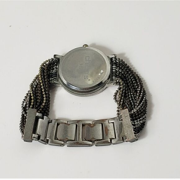 CHICO'S Mixed Metals Ball Chain Watch - Picture 4 of 6